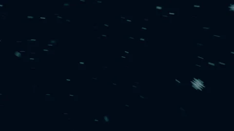 Motion graphics falling snow on black background. Stock Footage 263954516