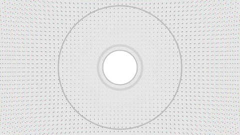 Motion graphics featuring circles and dots (loop, with Alpha Channel) Stock Footage 332975336