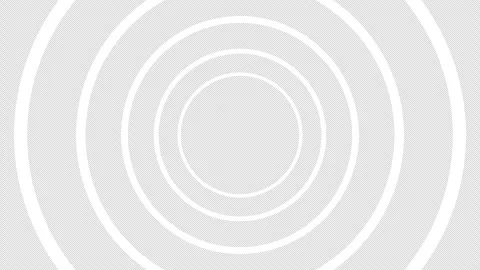 Motion graphics featuring multiple white circular shapes Stock Footage 332202280