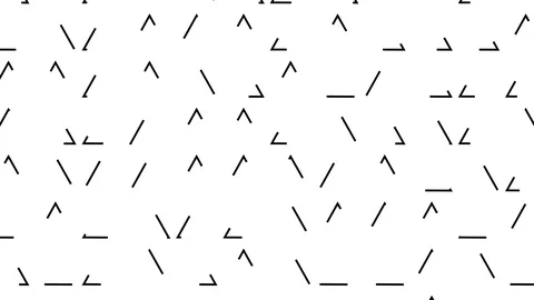 Motion graphics full 4K resolution animation  of dynamic lines minimal shapes Stock Footage 103036625