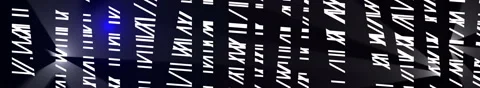 Motion graphics  header black white lines animation  background organic blue orb Vídeos de archivo 56266416
