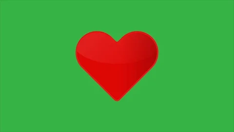 Motion graphics. Heart beat footage. Stock Footage 103347372