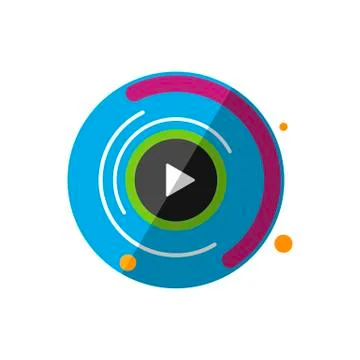 Motion graphics icon. Digital animation vector illustration Stock Illustration