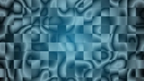 Motion graphics liquid greenish blue blocks animation. 库存影片 312312495