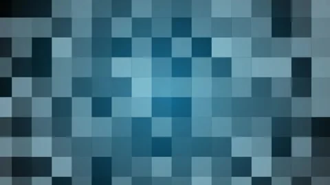 Motion graphics liquid greenish blue blocks animation. Vídeo Stock 312312497
