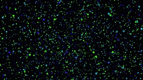 Motion Graphics  Loop Abstract Colorful Bubbles Background HD Stock Footage 322019645