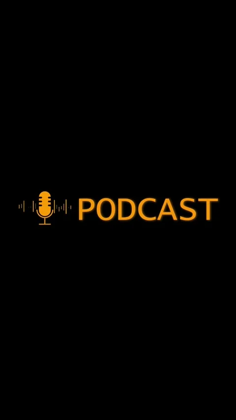Motion graphics lower thirds design vertical video. Podcast intro with oran.. Stock Footage 341612893