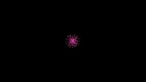 Motion Graphics particles background explosion. Stock-Footage 106442541