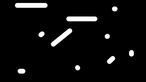 Motion graphics retro abstract geometric design for video and website templates Stock Footage 246046922