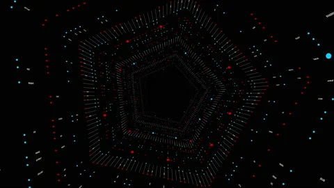 Motion graphics sci fi bright white and teal lights, space warfare concept Stock Footage 139188141