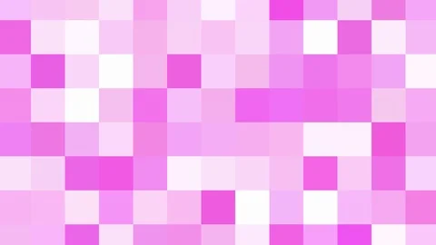 Motion graphics square mosaic tile pattern - pastel tones Stock Footage 94756512