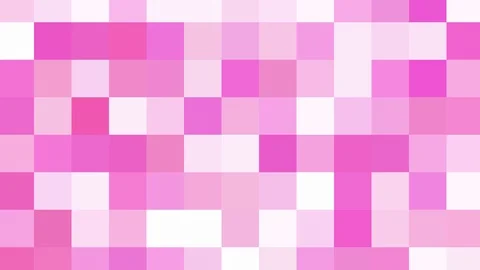 Motion graphics square mosaic tile pattern - pastel tones Stock Footage 94756580