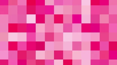 Motion graphics square mosaic tile pattern - pastel tones Stock Footage 94756605