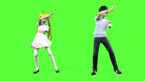 Motion Graphics Student Duo Interaction Stock Footage 319534745