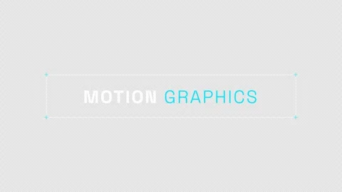 Motion graphics text animation on grey background for creative project Stock Footage 344630392