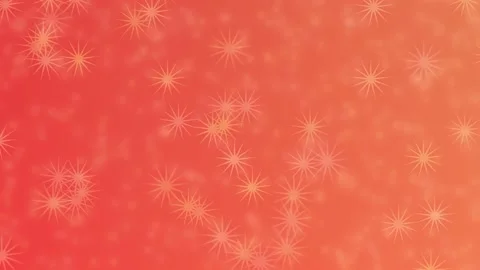 Motion graphics. tomato abstract defocused background, star shape bokeh pattern Stock Footage 212767828