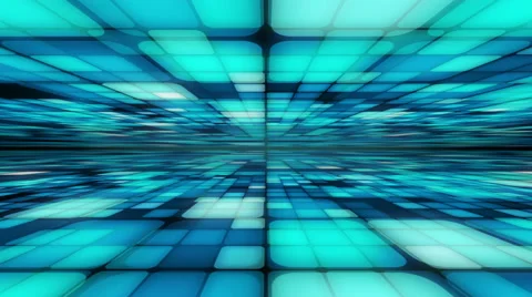 Motion Grid Perspective 4K Stock Footage 52577028