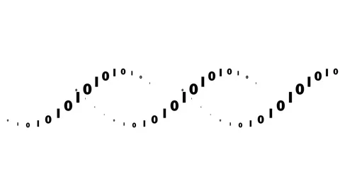Motion illustration with numbers background Stockbeeldmateriaal 336317176