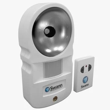Motion Light Alarm Swann PIR Kit 3D Model