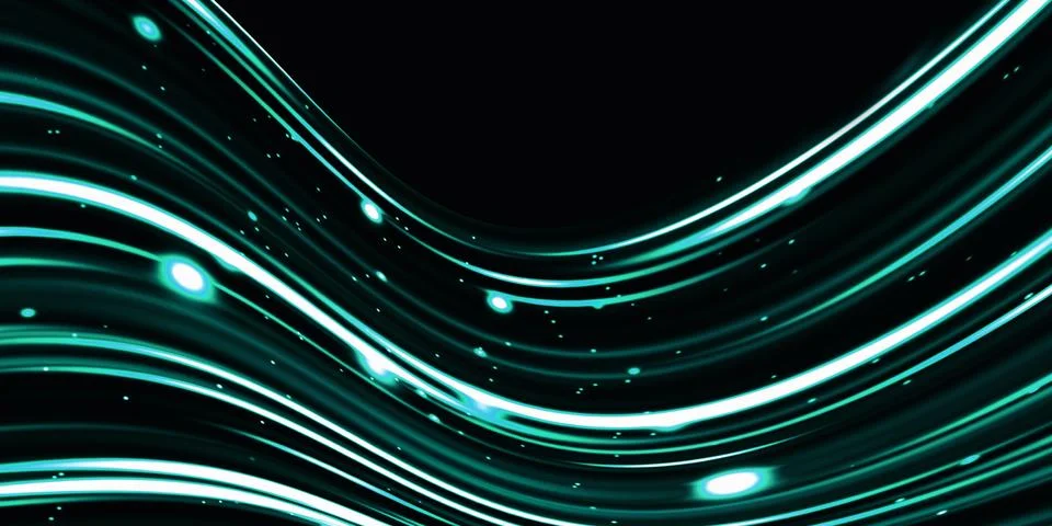 Motion of light and stripes effect abstract glow splash colorful wave spiral Stock Illustration