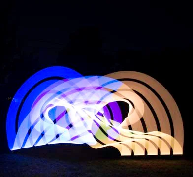 Motion Light Blur Stock Illustration