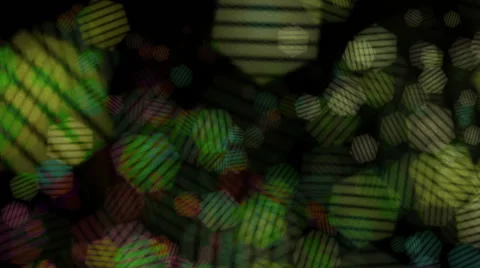 Motion Lights Particles Flying Dance Abstract Background Stock Footage 53800963