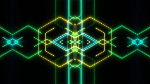 Motion line and black background, loop Stock Footage