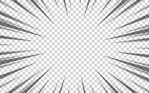 Motion line background for comic books. Manga speed frames, superhero actio.. Stock Illustration