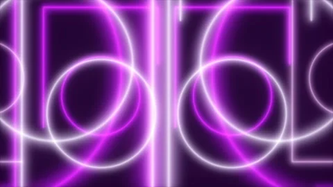 Motion lines and light on purple background, loop Stock Footage 126561713