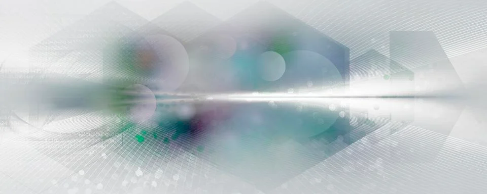 Motion lines and shapes background Illustrazione stock