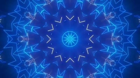 Motion lines, blue abstract background, loop Stock Footage 85093491