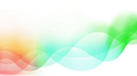 Motion lines colorful Stock Illustration