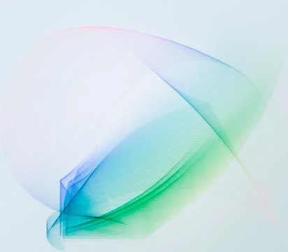 Motion lines colorful Stock Illustration