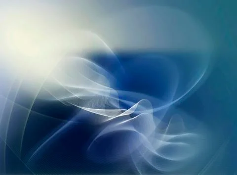 Motion lines in white and blue tones Stock Illustration