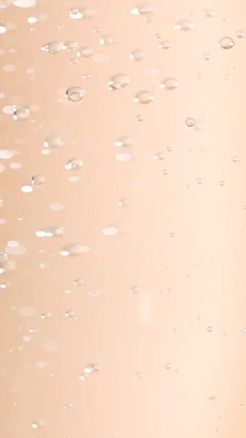 Motion of molecule bubbles, slow motion. Oil bubbles. Stock Footage 300833587