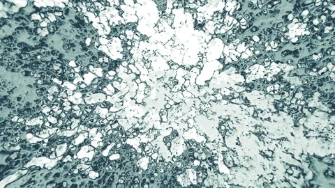 Motion of muted blue paint. Stock Footage 134628478