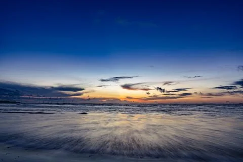 Motion ocean Foto stock