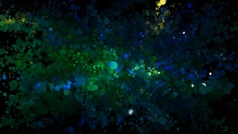 Motion of particles. Abstract background. Stock-Footage 116245818