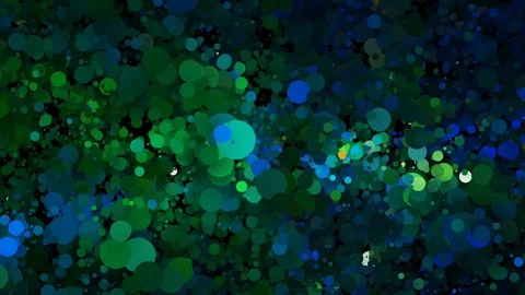 Motion of particles. Abstract background. Stock-Footage 116421260