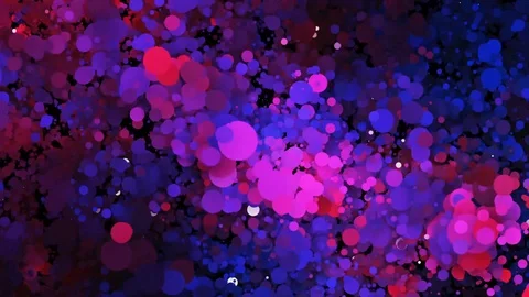 Motion of particles. Abstract background. Stock-Footage 116421388