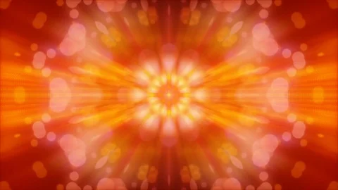 Motion particles and flashing light, abstract background, loop Stock Footage 84643396