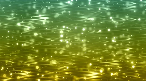 Motion of particles with color waves. Video stock 50027711