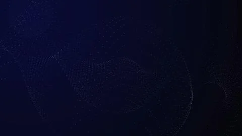 Motion of Particles with Night Sky Background Illustrazione stock