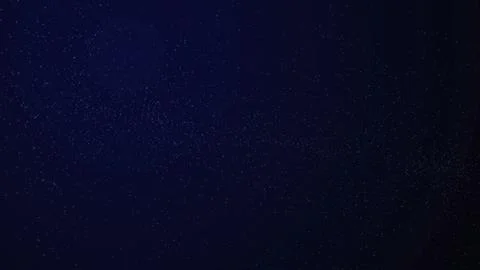 Motion of Particles with Night Sky Background Illustrazione stock