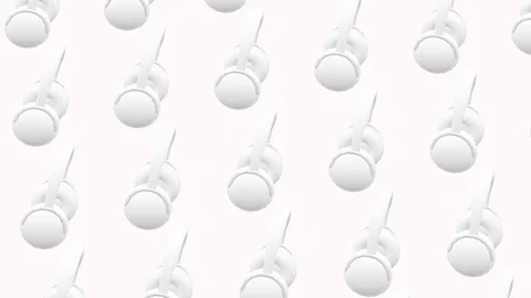 Motion pattern design. Headphones pattern art Stock Footage 118803942