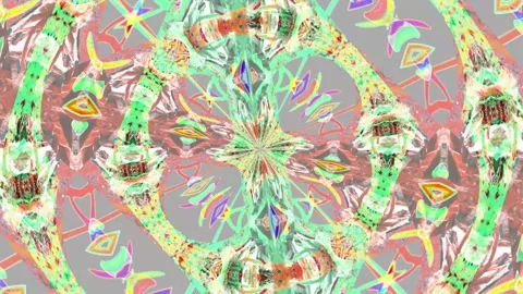 Motion pattern effect - getting lost in the illusion Stock Footage 317301088