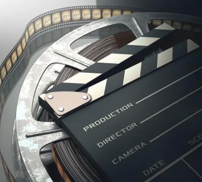 Motion Picture Illustrazione stock