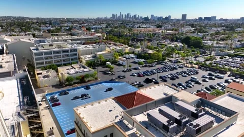 Motion picture industry studio. Paramount Pictures studio water tank 스톡 동영상 323330724