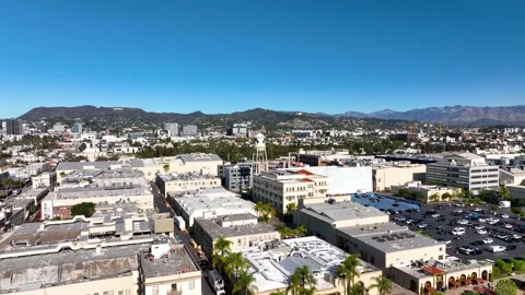Motion picture industry studio. Paramount Pictures studio water tank 스톡 동영상 323330846