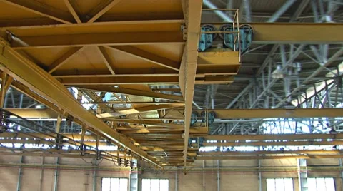 Motion platform of crane Stock Footage 7754866